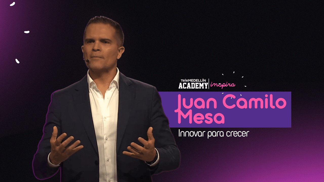 Portada Juan Camilo Mesa Telemedellín Academy Inspira