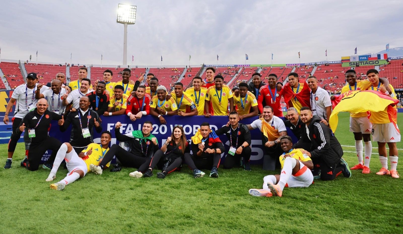 Selección Colombia sub-20 se quedó con el tercer puesto del Mundial