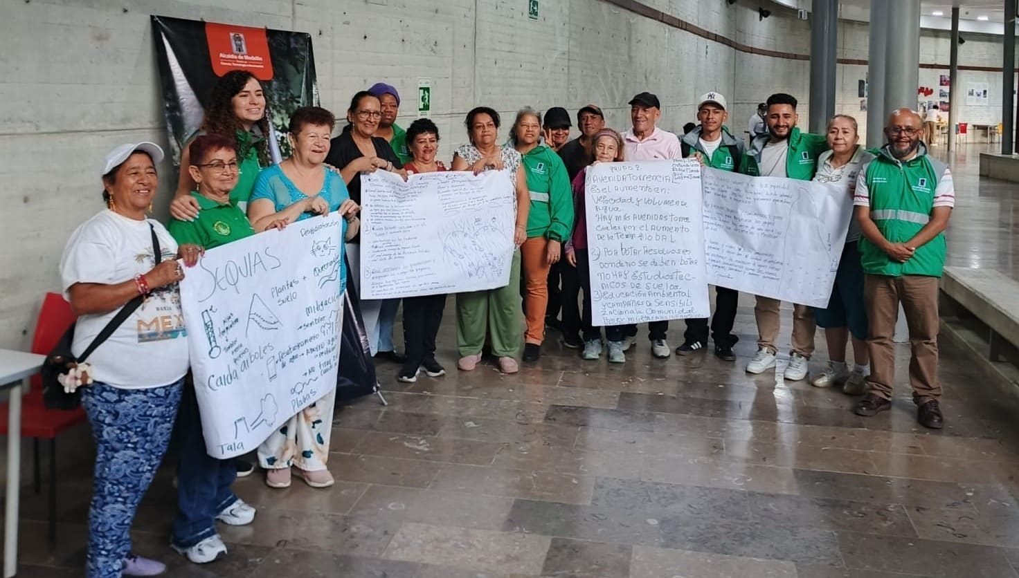 Villa Hermosa es referente en Medellín por promover acciones contra el cambio climático