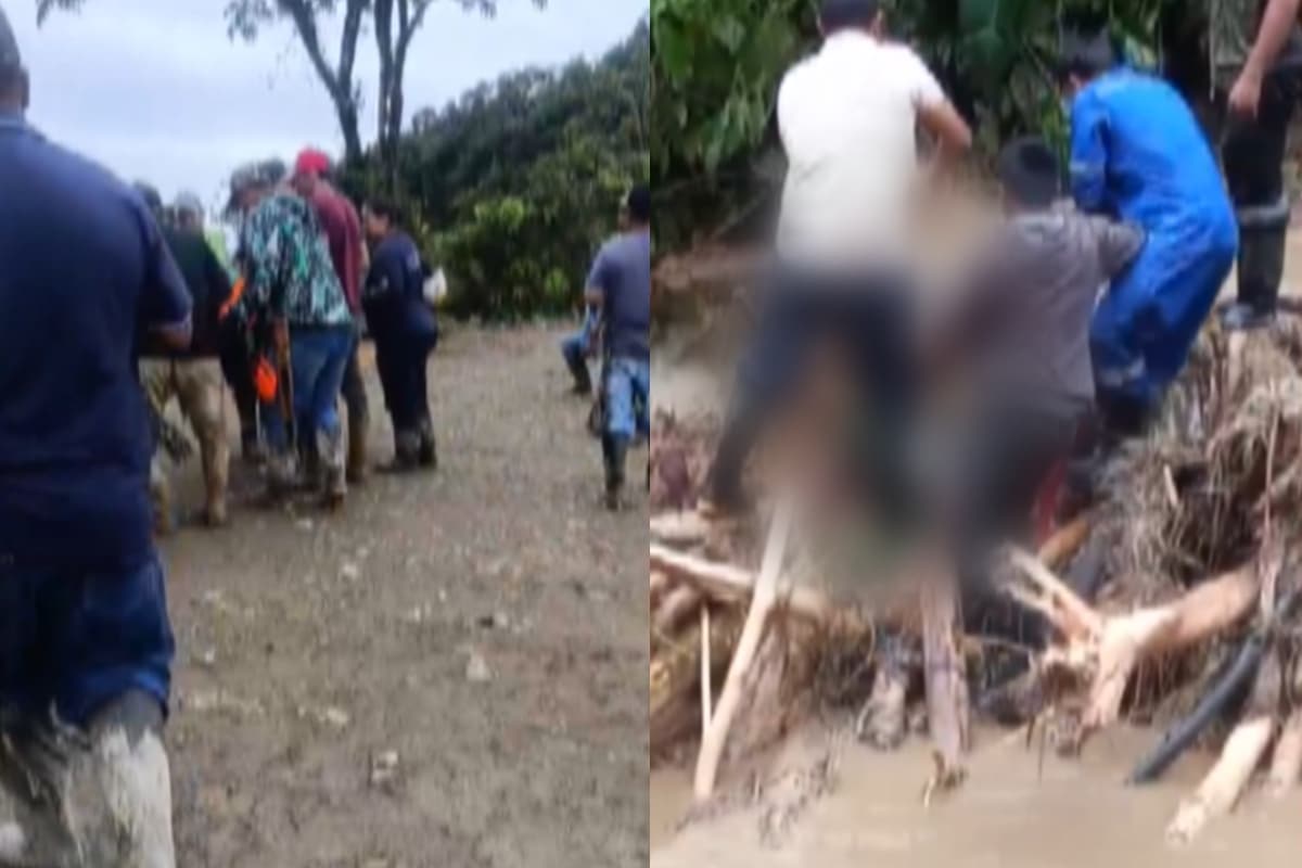 Sigue la búsqueda en Dabeiba de tres desaparecidos por avenida torrencial