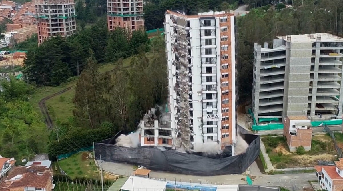 Afectados del edificio Altos del Lago en Rionegro esperan el giro de la indemnización