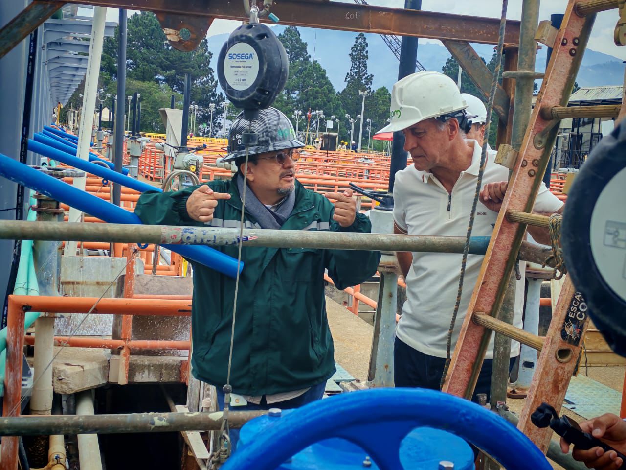 Con éxito, finalizaron los trabajos de modernización en la planta Manantiales