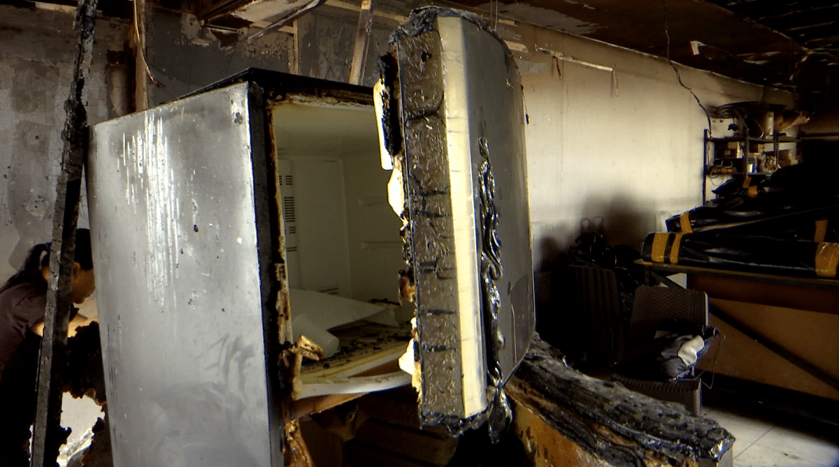 Pareja que perdió su empresa por un incendio espera reabrir y hace un llamado a la solidaridad