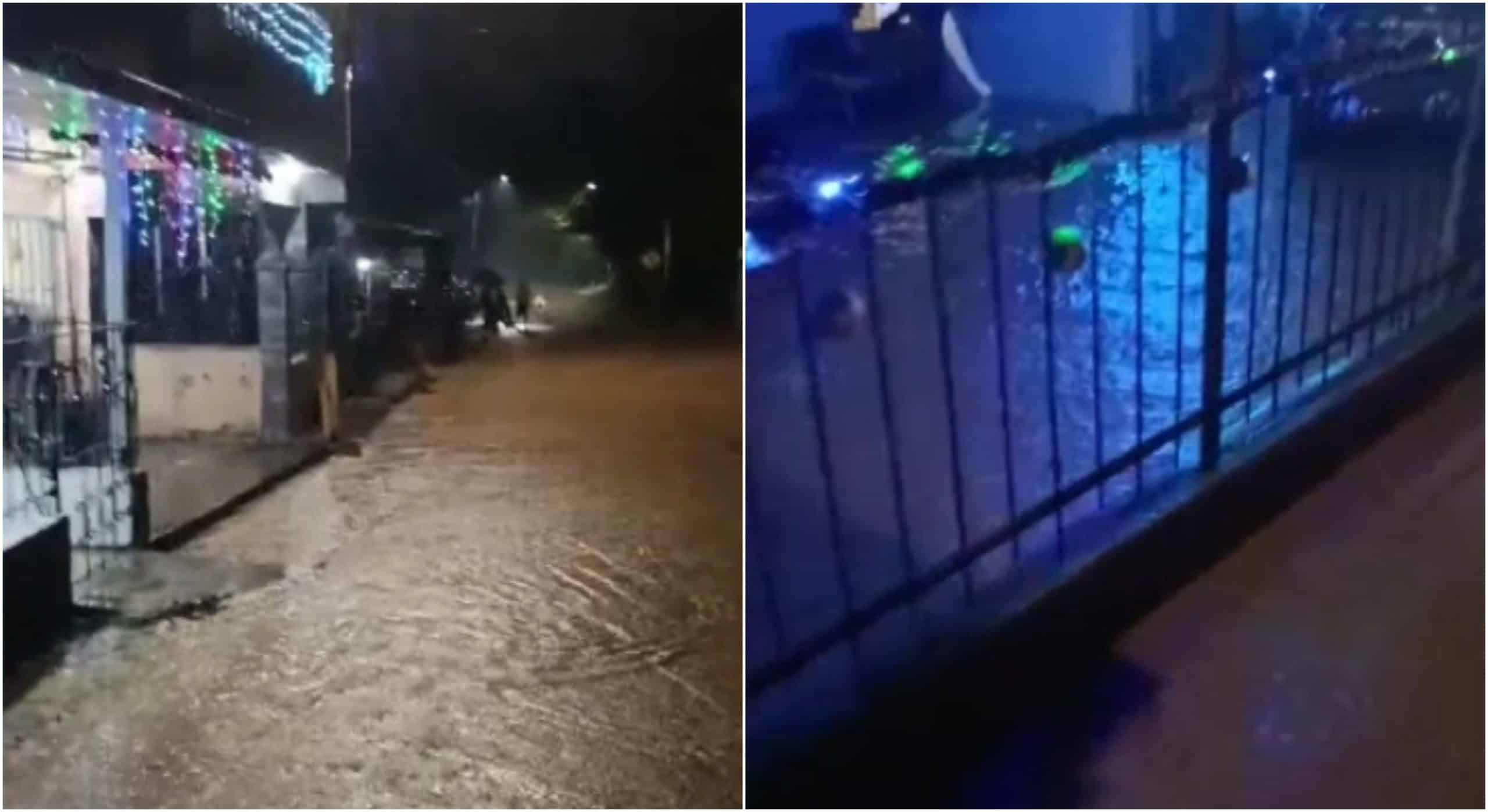 Alerta naranja por cuenta del fuerte aguacero en Barbosa que causó afectaciones