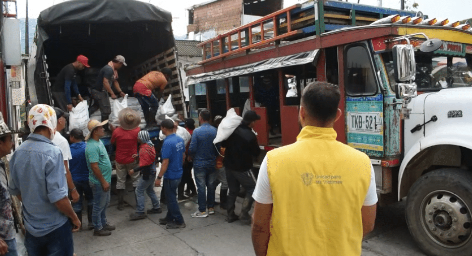 Campesinos de Briceño regresaron a sus hogares después de 12 días de desplazamiento