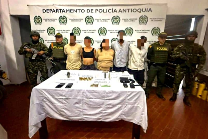 Capturan a integrantes del Clan del Golfo implicados en homicidio y reclutamientos