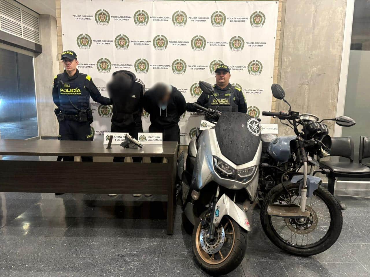 Capturaron a seis presuntos ladrones en flagrancia en Medellín