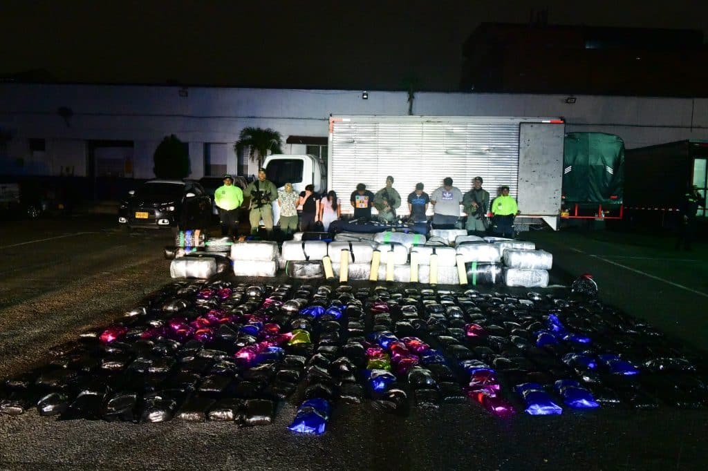 Desmantelan centro de acopio de marihuana en Girardota