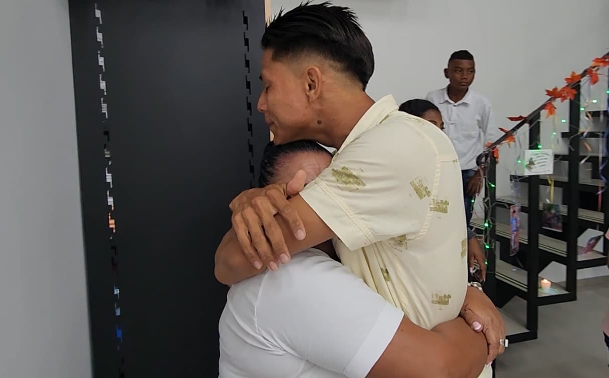 Después de 23 años de desaparecido, joven volvió a los brazos de su familia en Apartadó