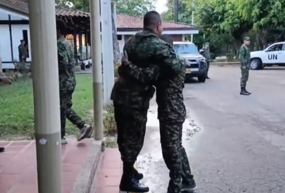Dos de los cinco soldados liberados en Arauca son antioqueños 