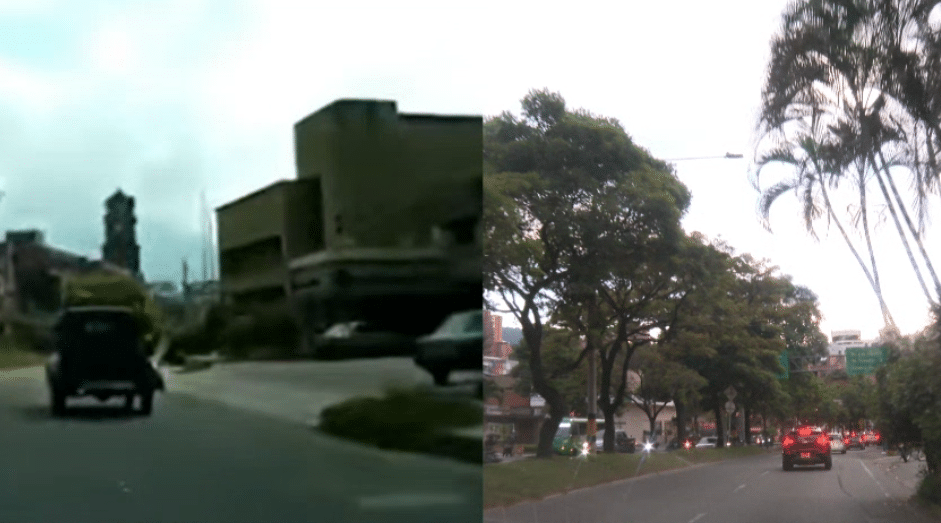 El antes y el después de algunos de los lugares más emblemáticos de Medellín