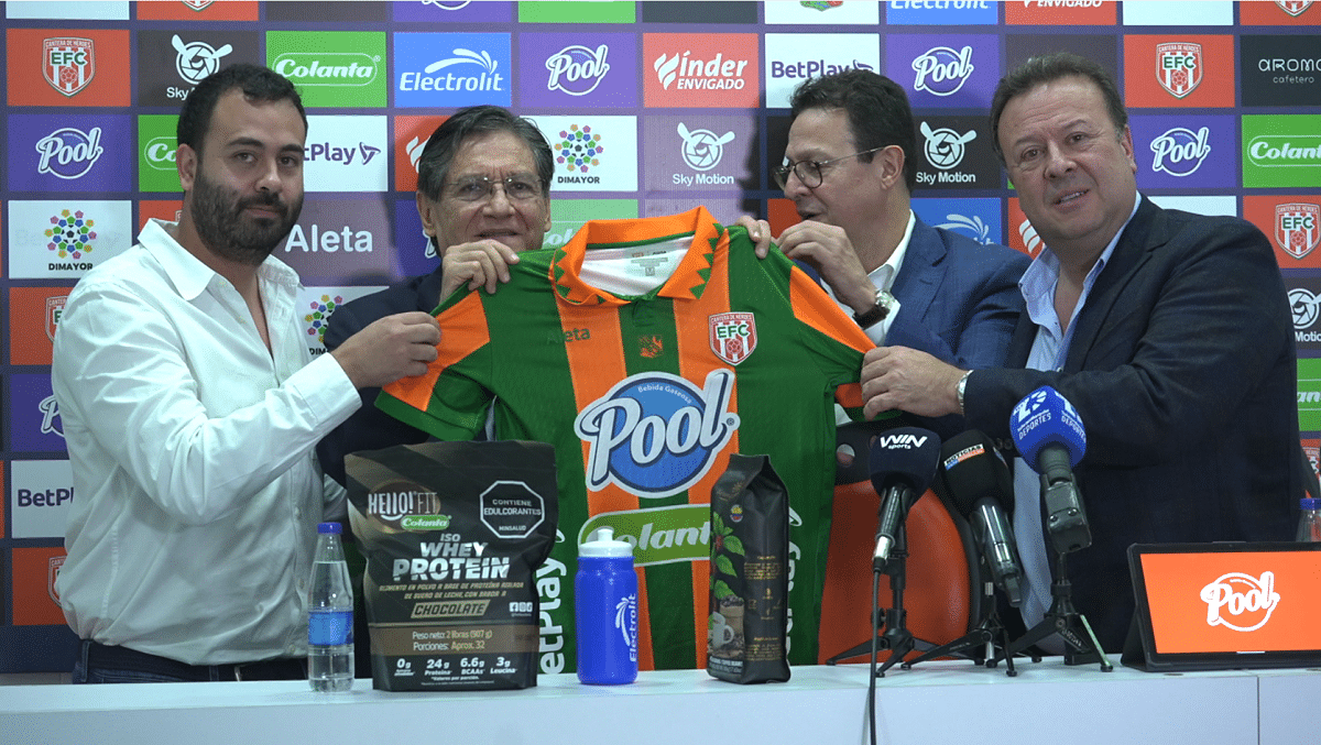 Envigado F.C. presentó a Óscar Astudillo, nuevo presidente del equipo