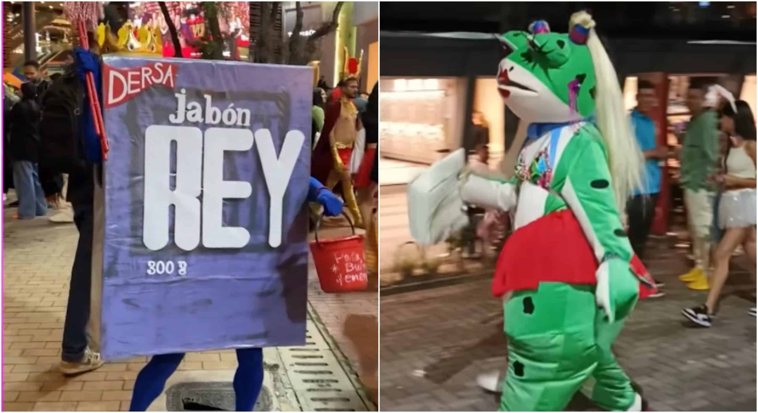 Estos fueron los disfraces más creativos que se vieron durante la noche de Halloween