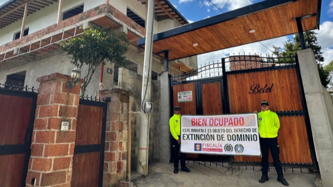 Ocupan bienes del grupo delincuencial 'El Mesa' en el Oriente antioqueño