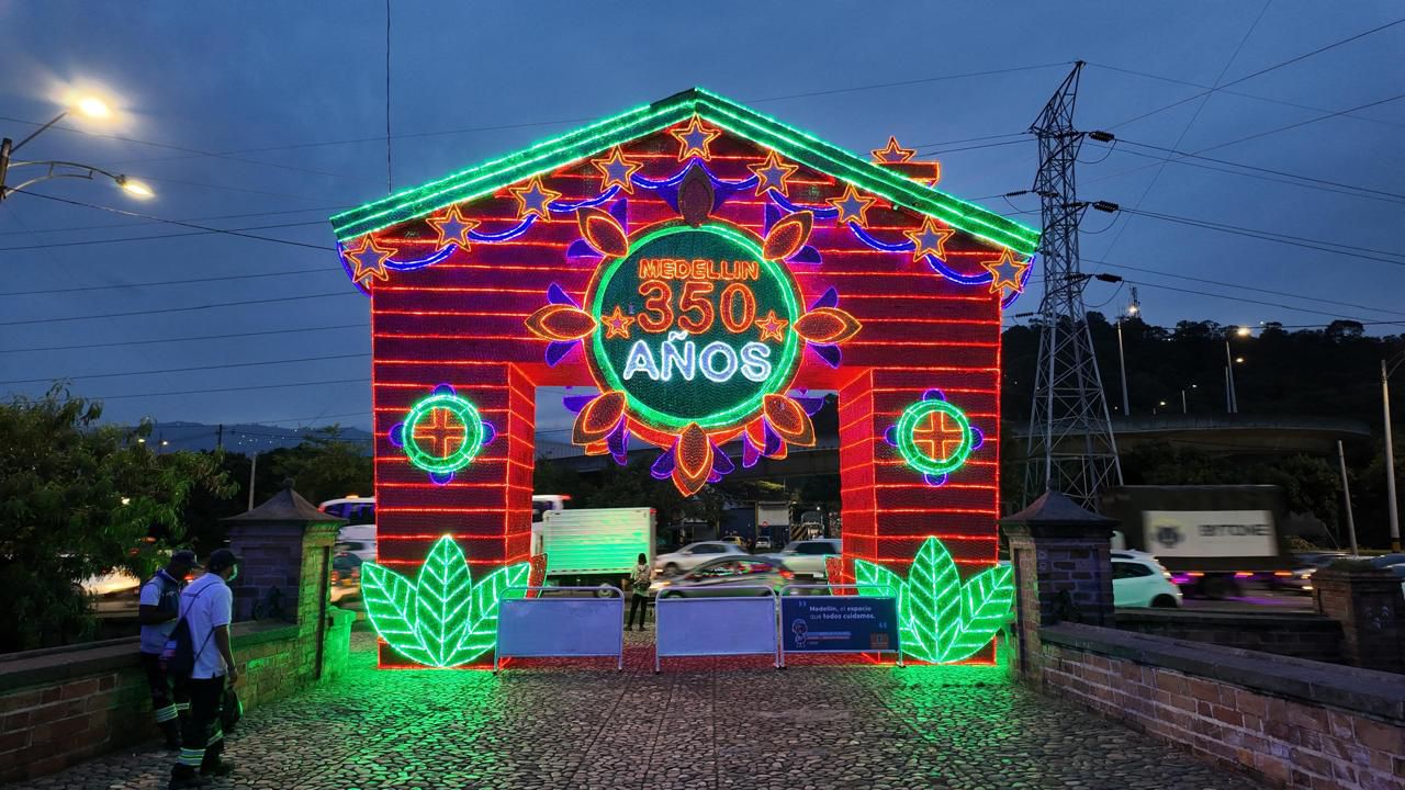 No se pierda el evento que inaugura el encendido del alumbrado navideño en Medellín