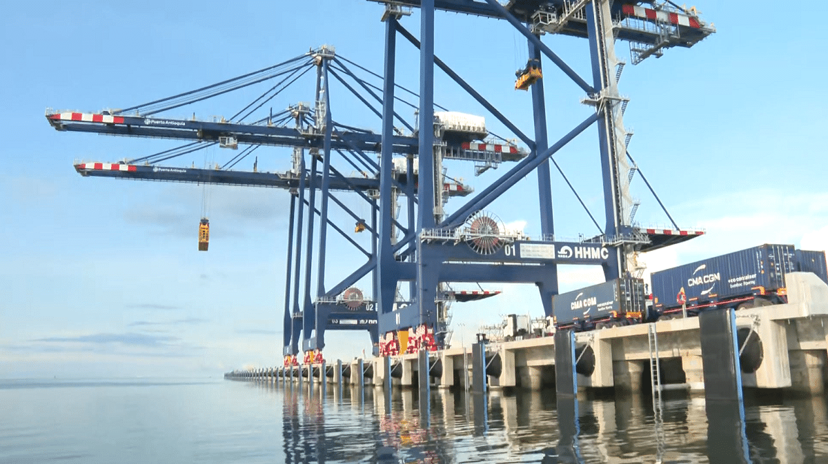 Puerto Antioquia está casi al 100 % para iniciar operación: así va la megaobra