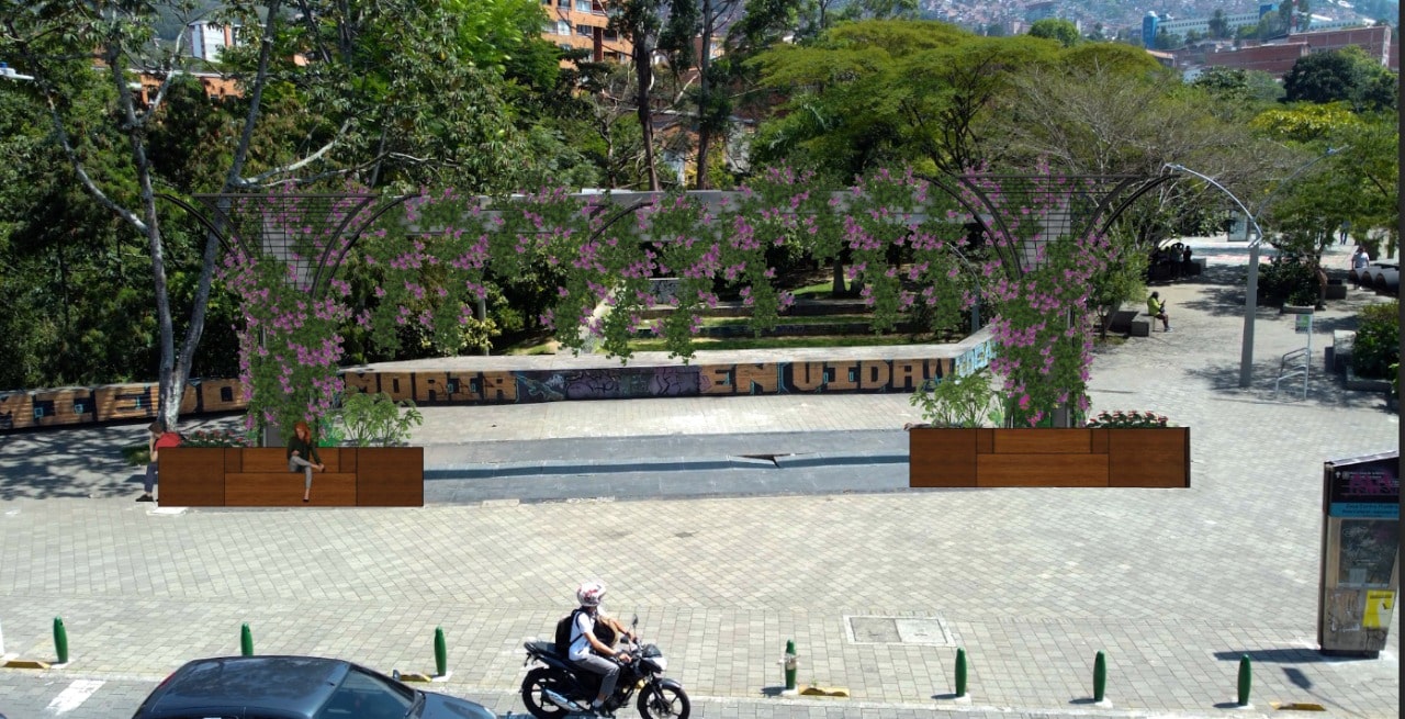 Pantalla de agua en el Parque Bicentenario pasará a convertirse en una ventana verde