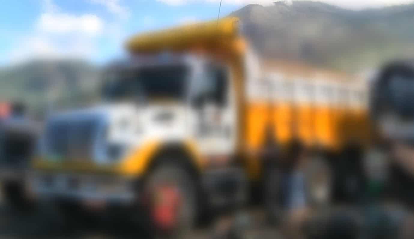 Recuperada una de las volquetas hurtadas en Yolombó