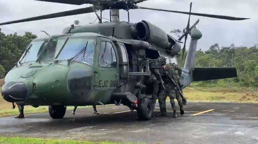 Tres soldados resultaron heridos luego de ataque con dron explosivo en Valdivia