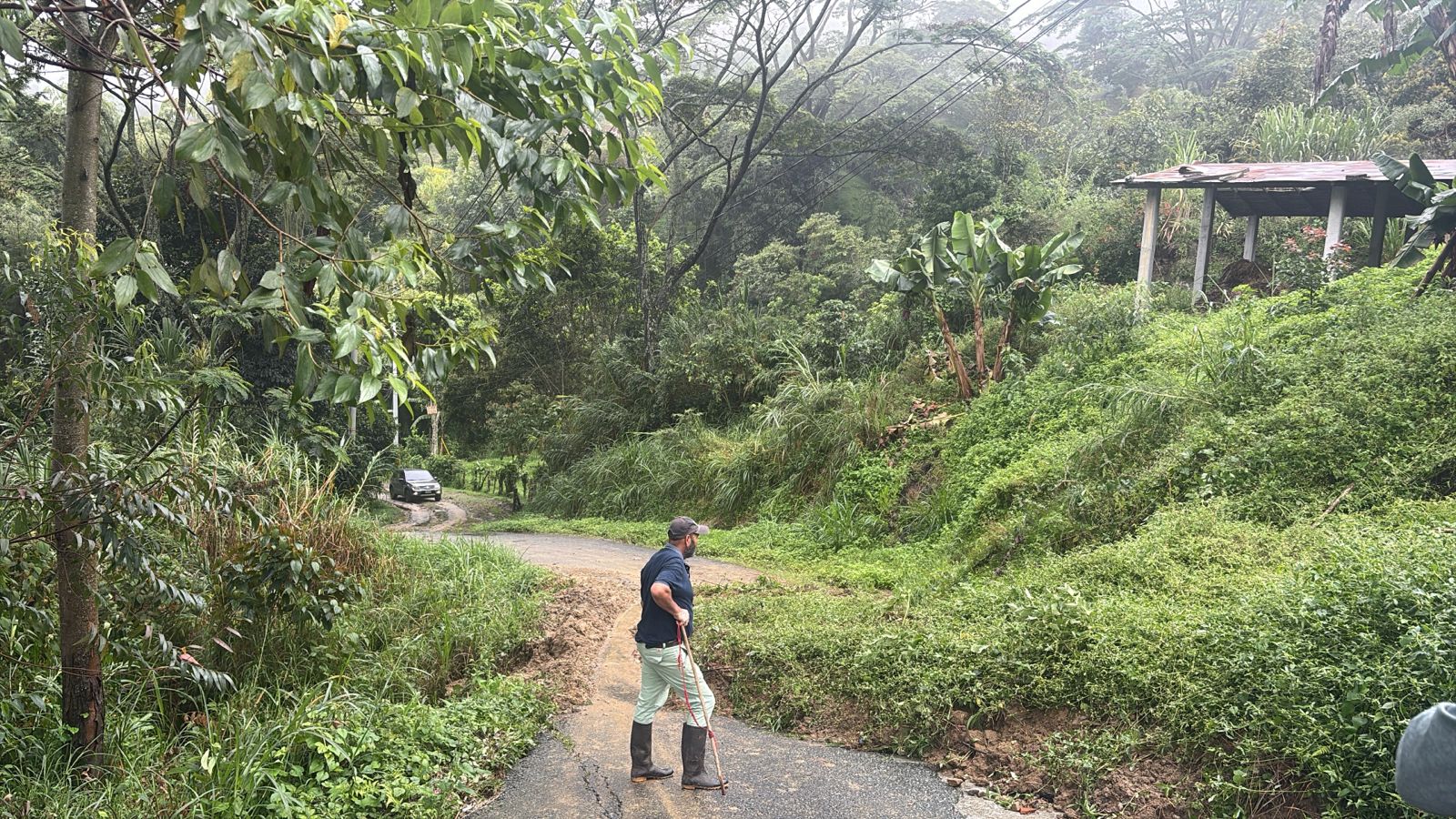 Niña de 6 años murió por un derrumbe tras las fuertes lluvias en Copacabana