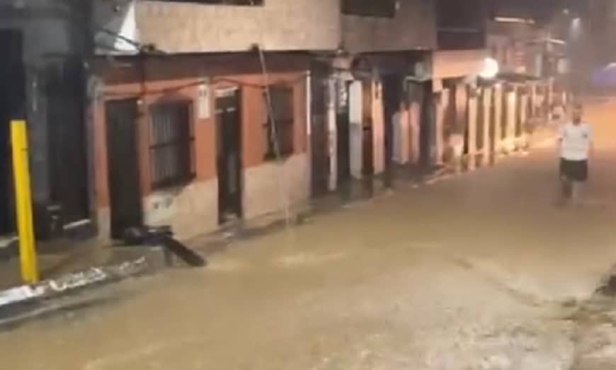 Hay alerta roja en 33 municipios antioqueños por temporada de lluvias