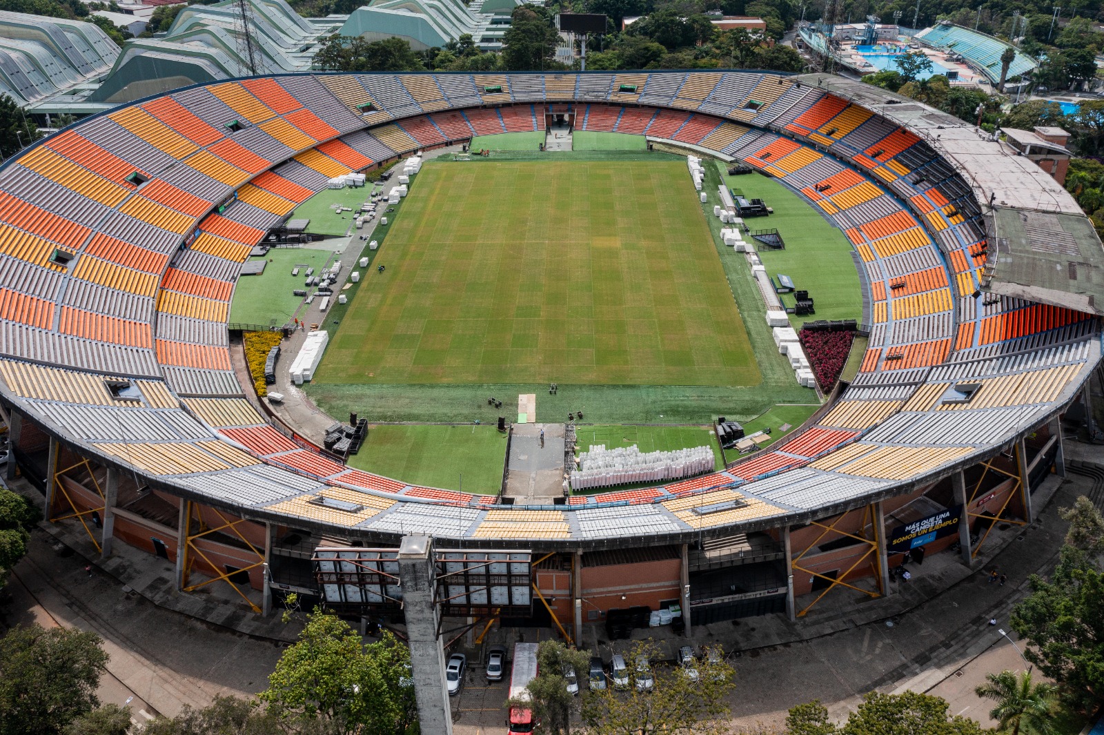 Para renovación del estadio Atanasio Girardot habrá dos frentes simultáneos de obra