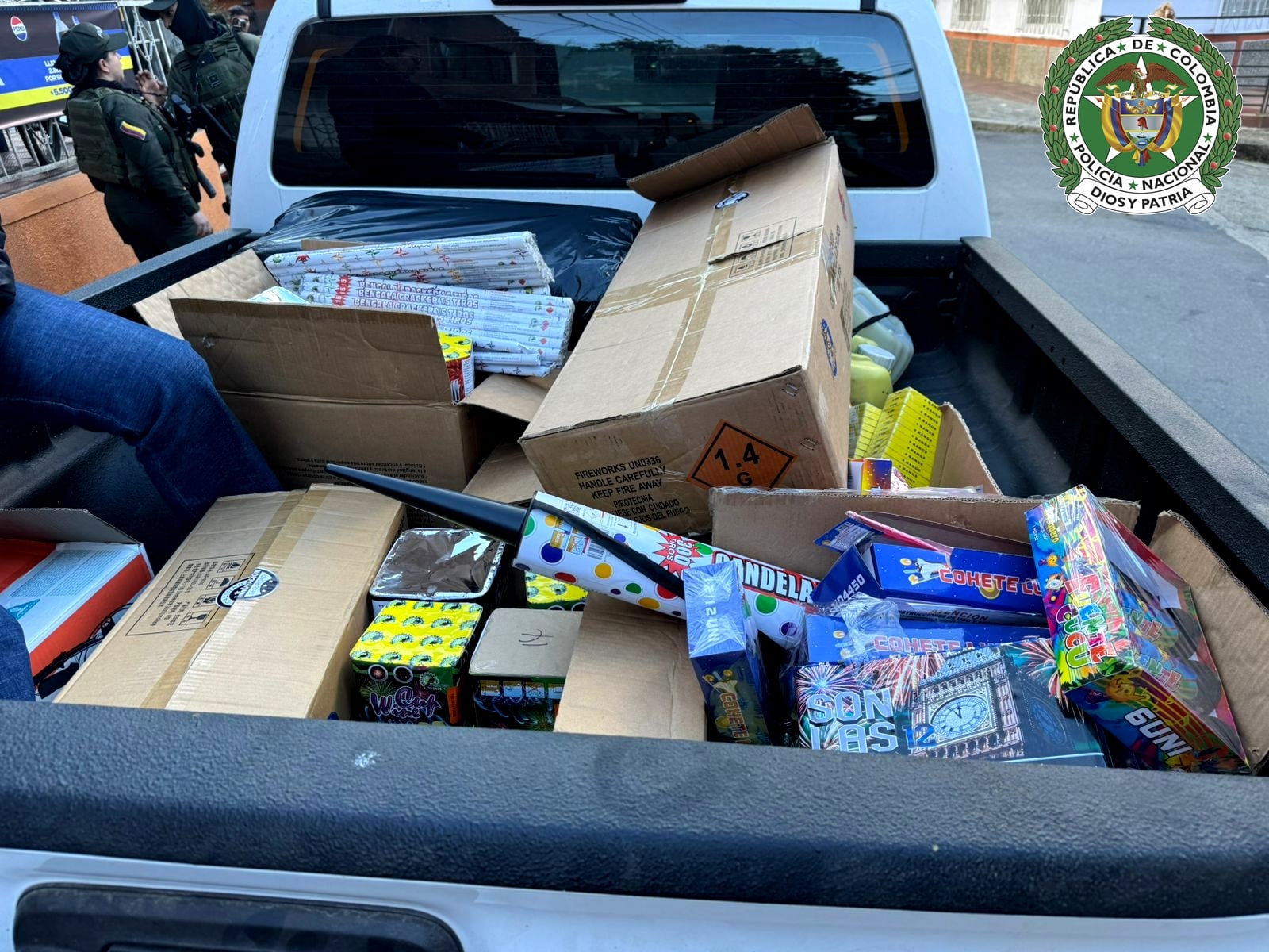 A adulto mayor le incautaron 300 kilos de pólvora en El Peñol 