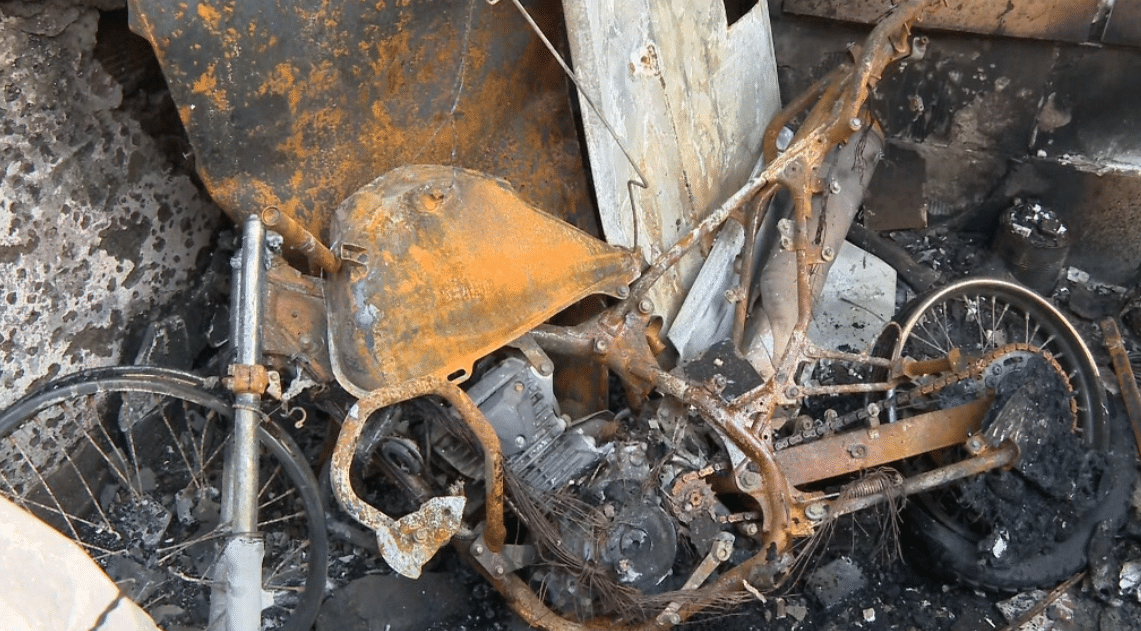 Así quedaron las viviendas y los afectados por incendio en La Estrella