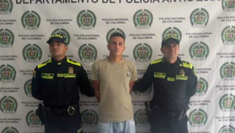 Capturan a alias 'Care Vieja' responsable de varios homicidios en Antioquia