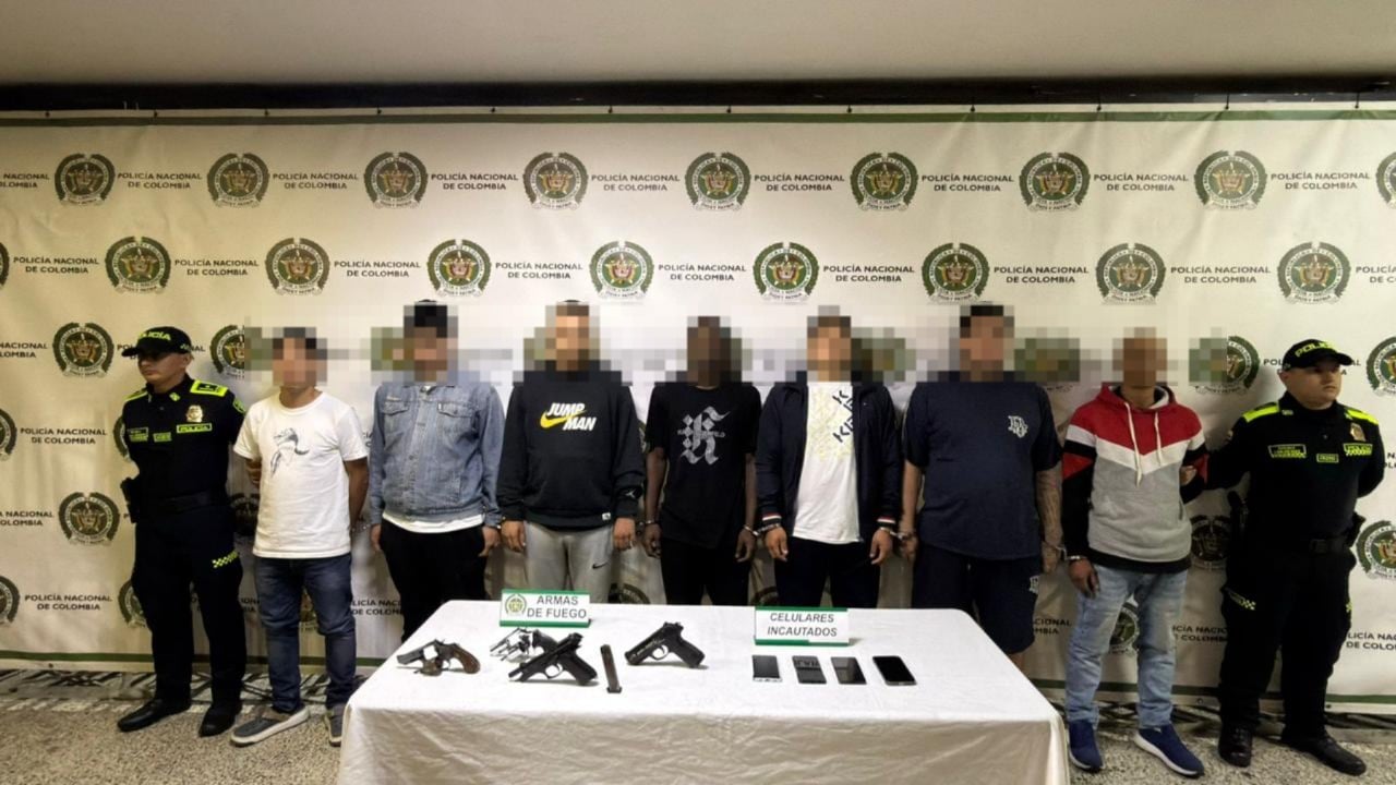 Capturan a cinco presuntos integrantes del grupo delincuencial Los Rolex