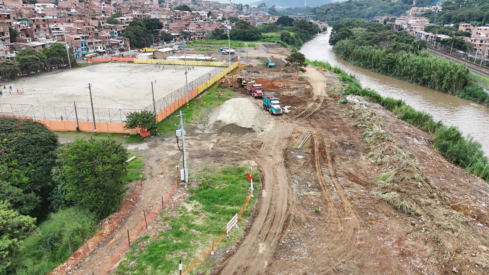 Inicio de las obras del Parque Primavera Norte en Medellín