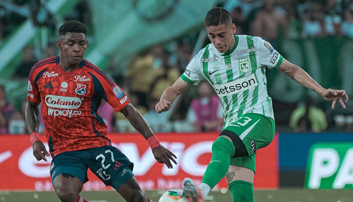 Nacional y Medellín no se hicieron daño en la final de ida por Copa Colombia