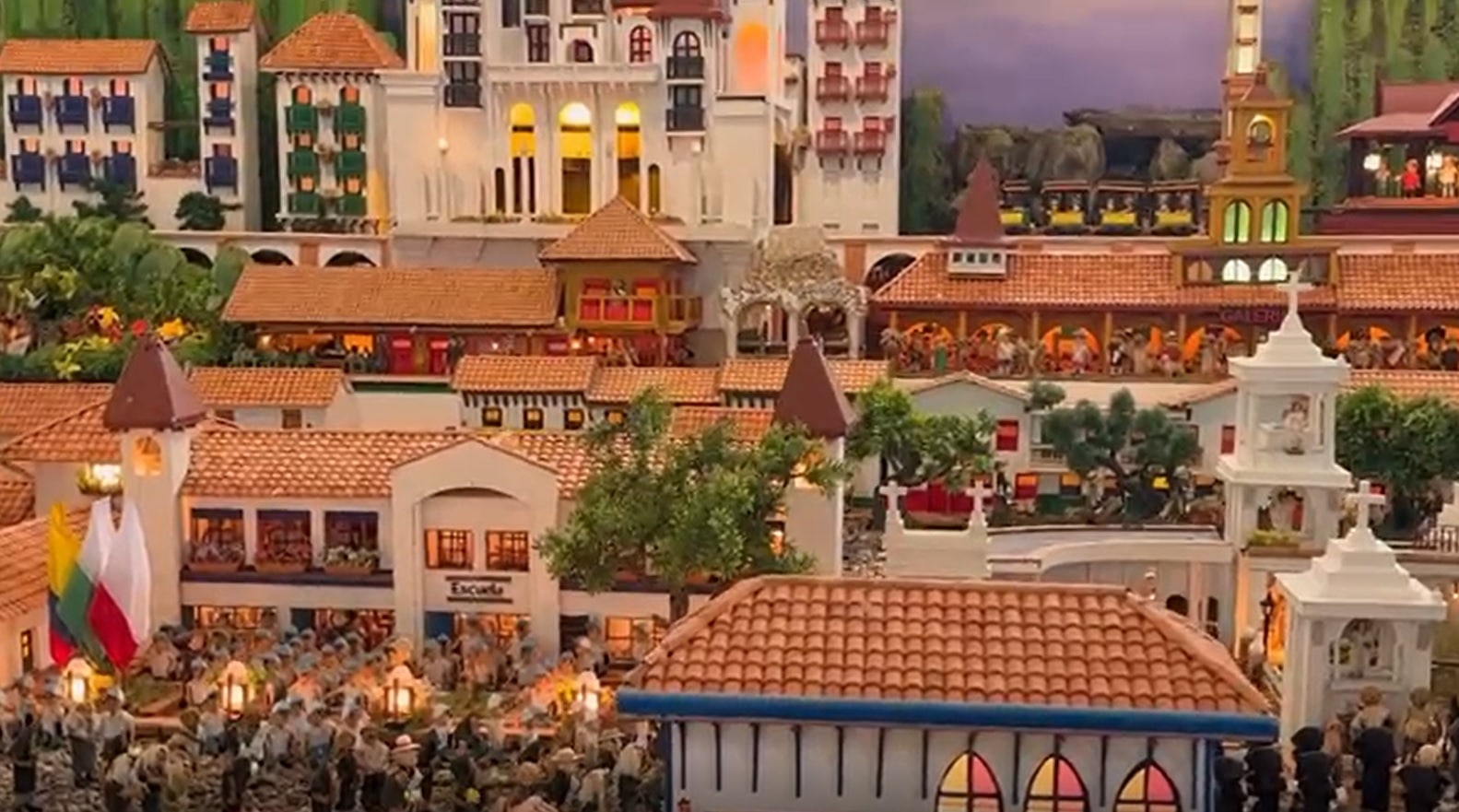 El pesebre costumbrista más grande está en Venecia: una Navidad que no te puedes perder