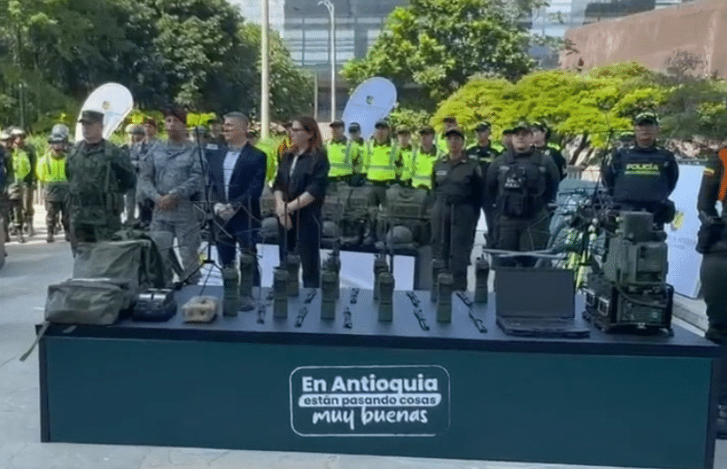En Antioquia comprarán sistemas antidrones para evitar atentados contra la fuerza pública