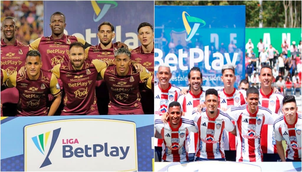 Deportes Tolima y Junior de Barranquilla, finalistas del fútbol colombiano