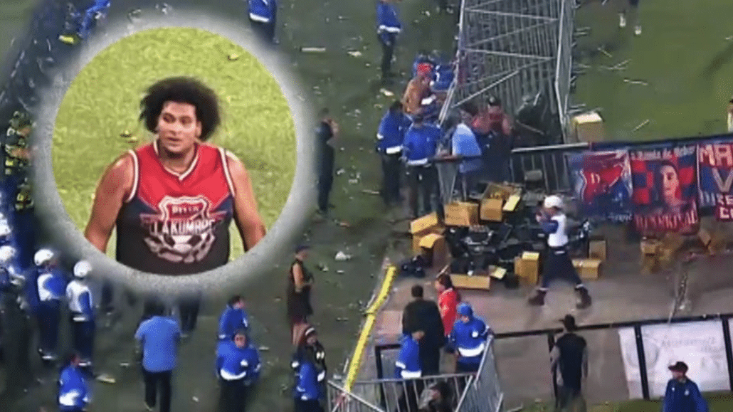 Identifican a hombre que habría organizado actos de violencia desde la tribuna norte en el estadio