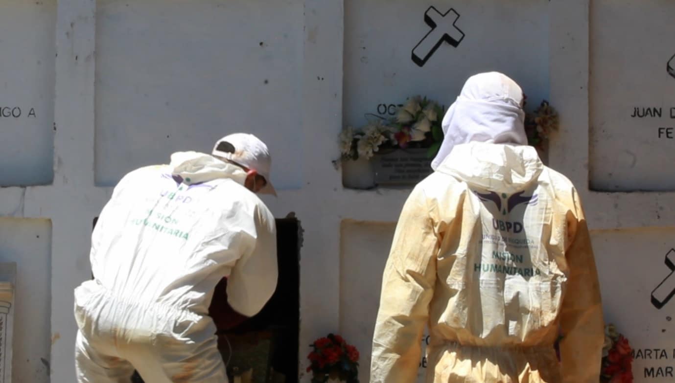 Inició la intervención al cementerio del municipio de El Bagre