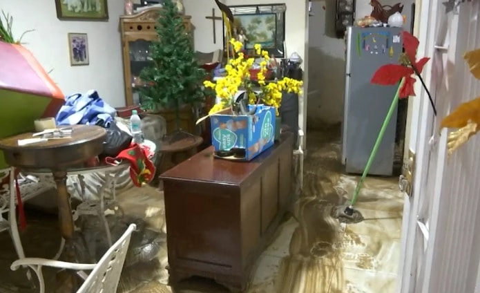 Lluvias dejaron afectaciones en tres viviendas de Altavista 