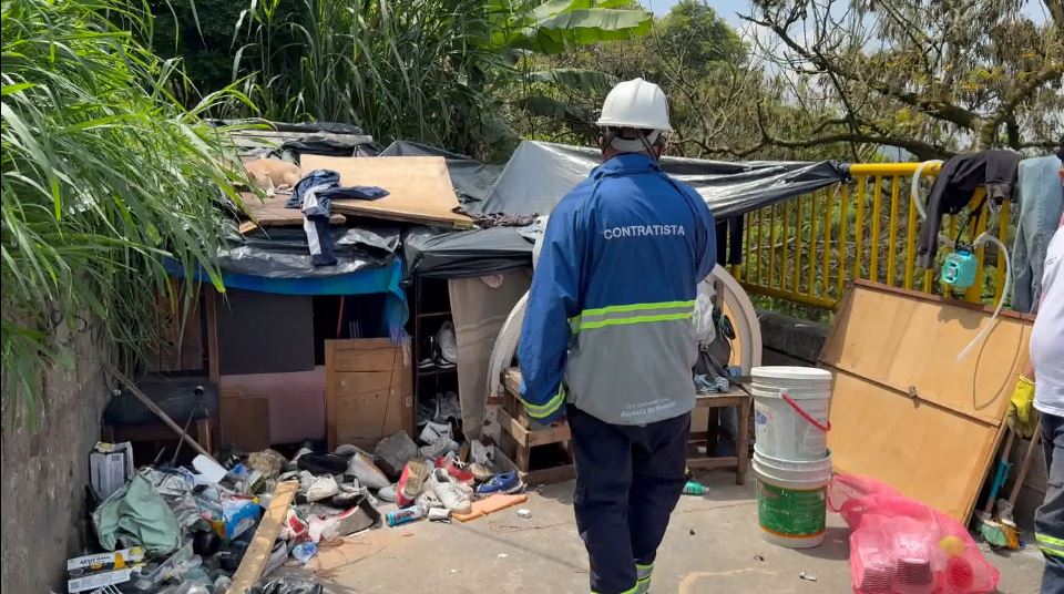 Más de 13 mil cambuches fueron desmontados durante 2025