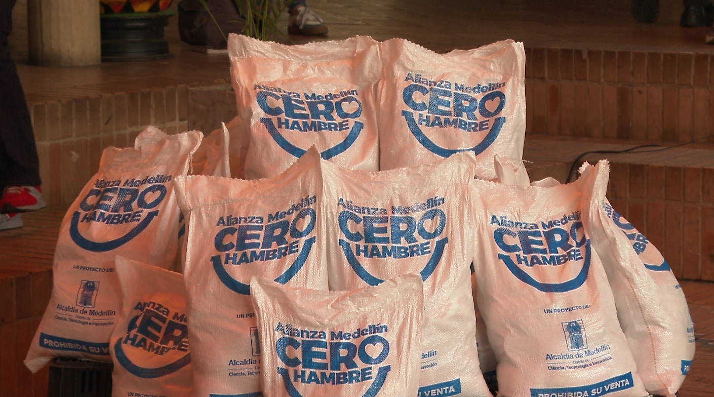 Más de seis mil familias de Medellín han superado la inseguridad alimentaria