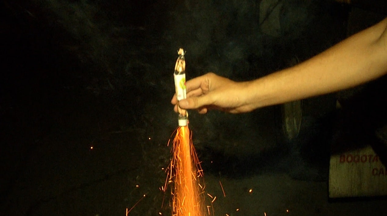 Más del 66 % de los quemados con pólvora en Antioquia eran manipuladores