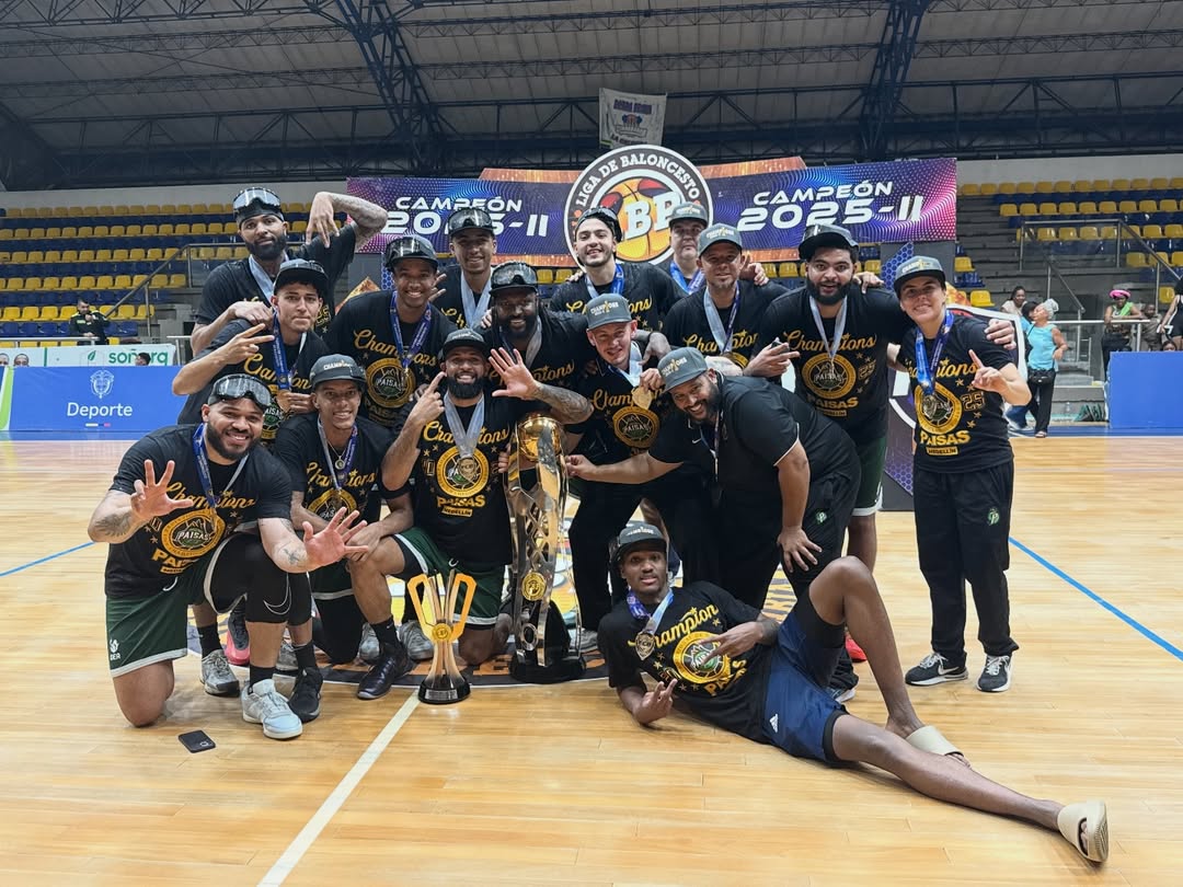 Paisas se quedó con el título del baloncesto profesional colombiano