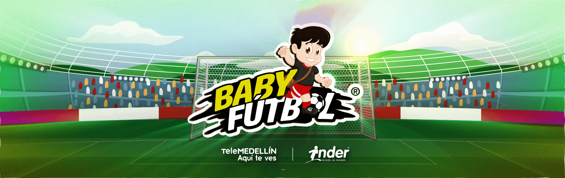 Banner con el logo de Babyfútbol para el especial de 2026