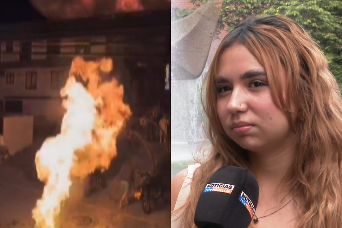 Joven resultó quemada por un hombre que realizaba la “candelada del diablo”