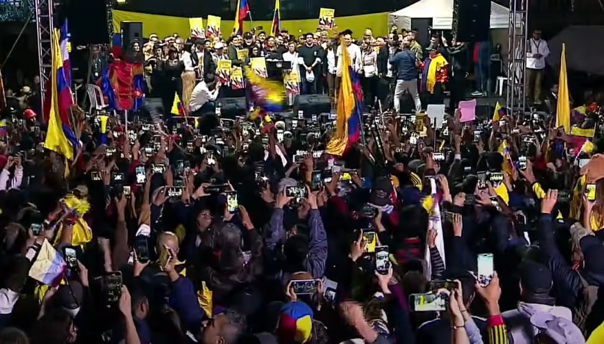 Así transcurrieron las marchas y concentraciones convocadas por Petro 