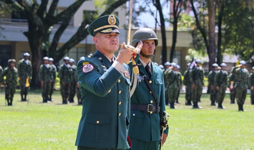 Cambio de mando en la Séptima División del Ejército Nacional