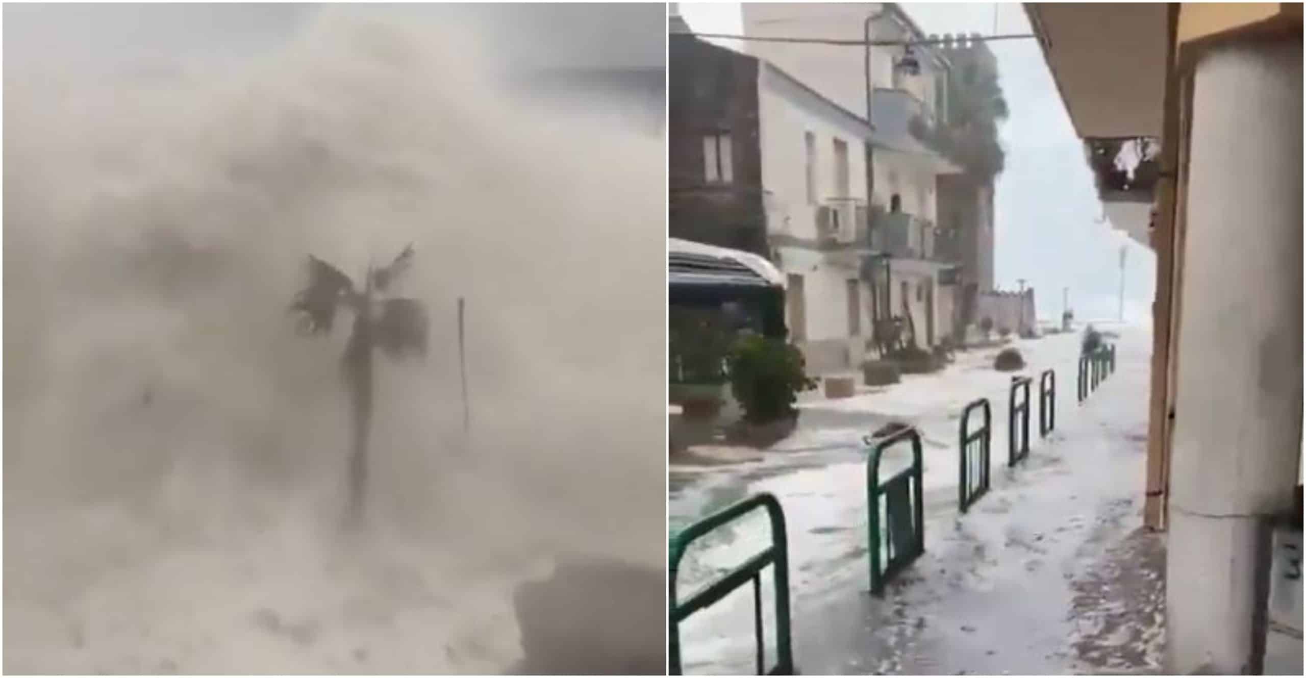 Ciclón con olas de más de 10 metros afecta varias zonas en Italia