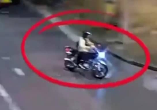 Con cámaras del 123 autoridades evitaron el hurto de una moto en Medellín