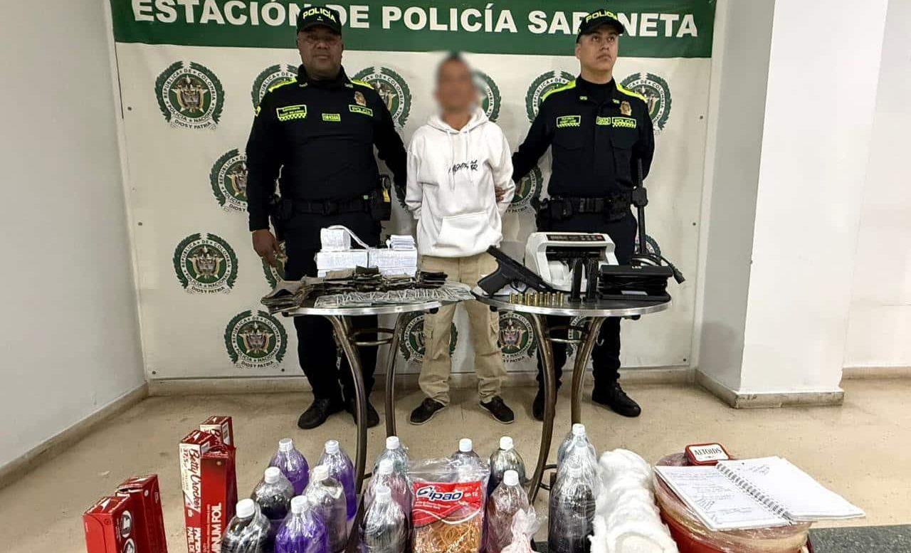 Desmantelan fábrica de billetes falsos en Sabaneta: pretendían meter 80 millones de pesos