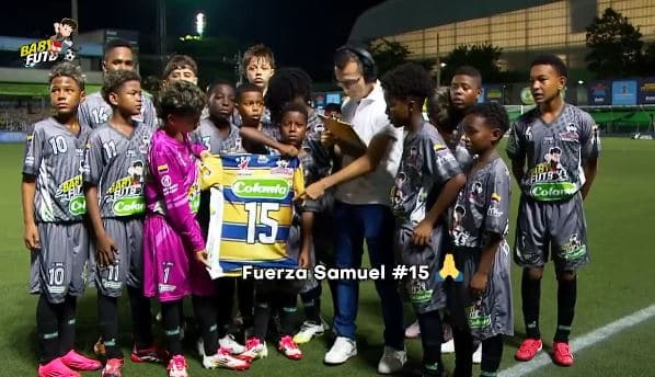 El mensaje que le enviaron los jugadores de la Colombia de Carepa a su compañero que sufrió una fractura